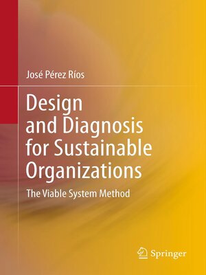 cover image of Design and Diagnosis for Sustainable Organizations